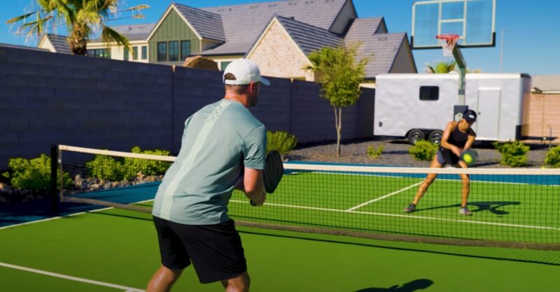 The physical effort required for pickleball