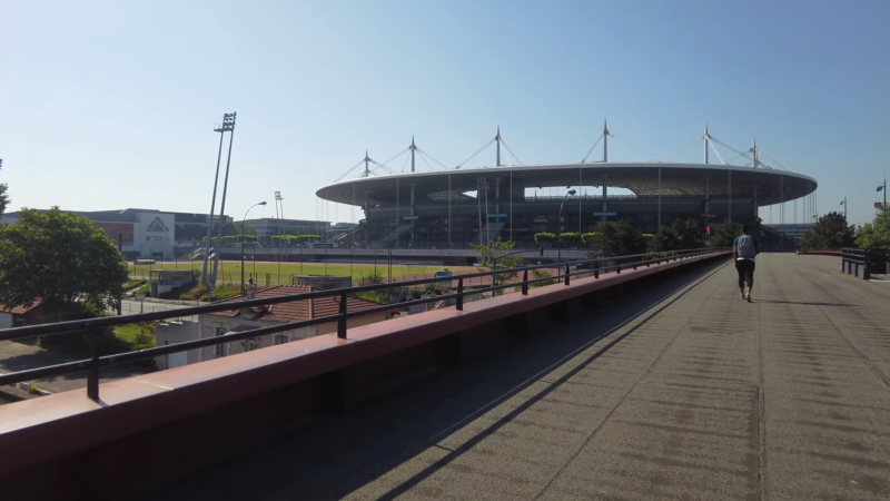 The Stade de France in Saint-Denis