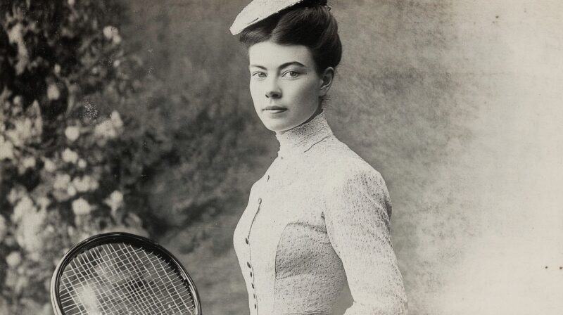 Legendary Lena Rice Irish Tennis Player from the 19th century