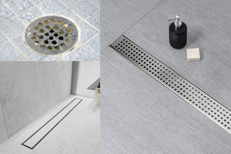 Linear And Point Shower Drains